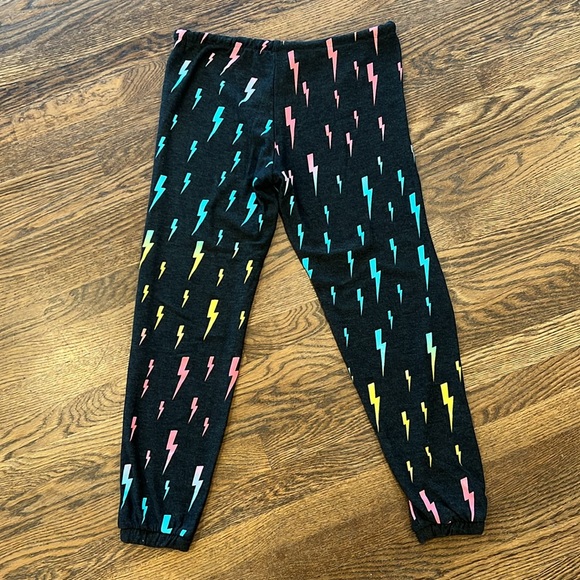 💕HP💕Chaser multicolor lightning bolts sweatpants - Picture 3 of 7